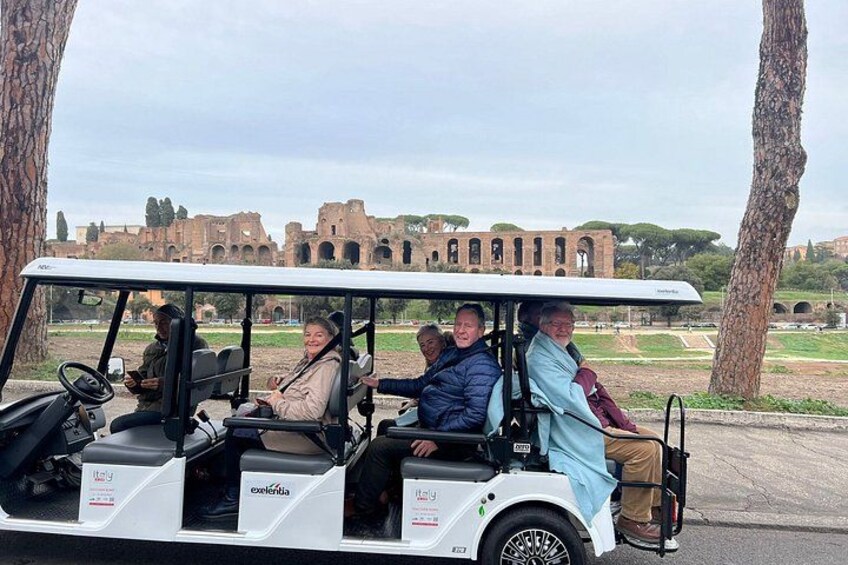 Catacombs of St. Sebastian Official Tour and Golf Cart Shuttle 5