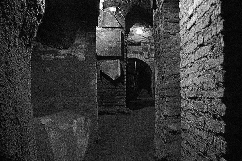 Catacombs of St. Sebastian Official Tour and Golf Cart Shuttle 2