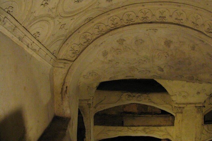 Catacombs of St. Sebastian Official Tour and Golf Cart Shuttle 4