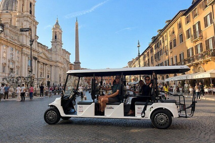 Catacombs of St. Sebastian Official Tour and Golf Cart Shuttle 2