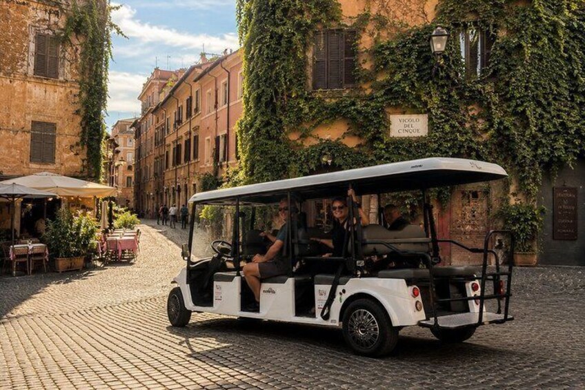 Catacombs of St. Sebastian Official Tour and Golf Cart Shuttle 3