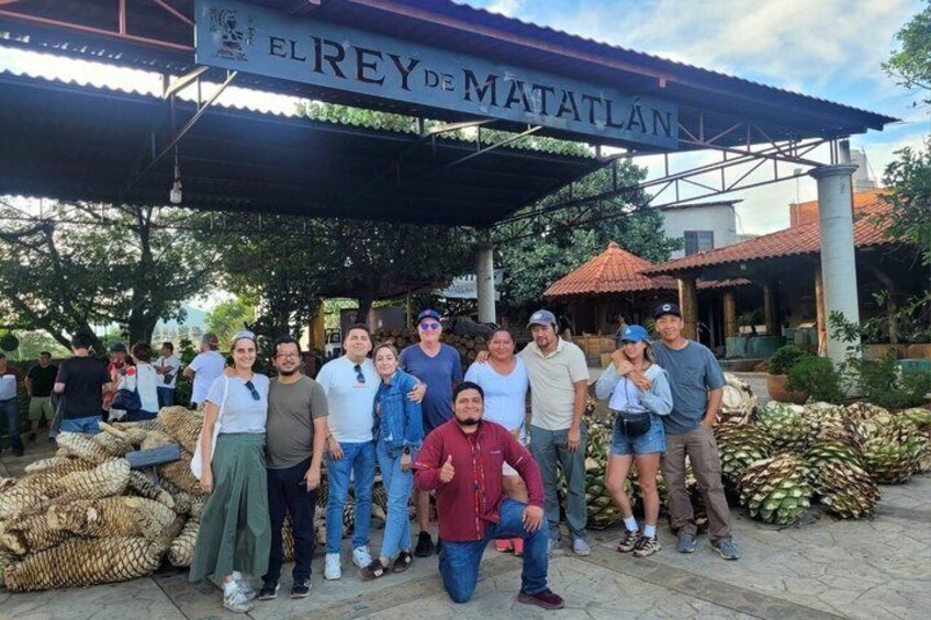 Hierve el Agua food and taste of mezcal 2