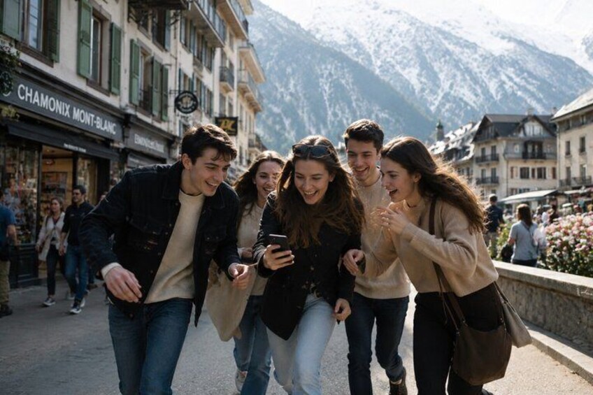 Escape Game Outdoor Theme Team Heist in Chamonix 3