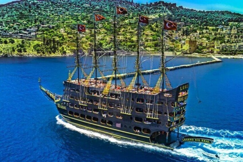 Legend Big Kral Pirate Boat Trip From Side 1