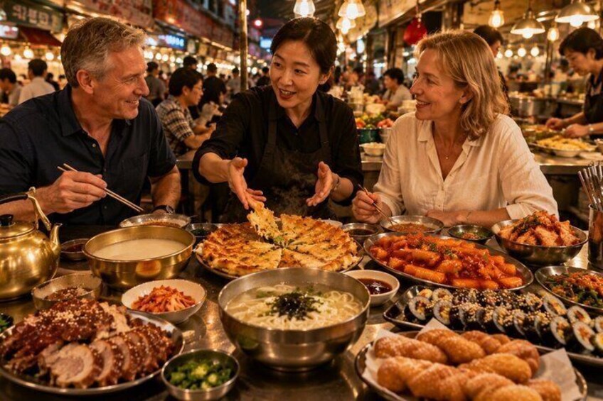 Private Seoul Gwangjang Market Tour Luxury Street Food VIP 1