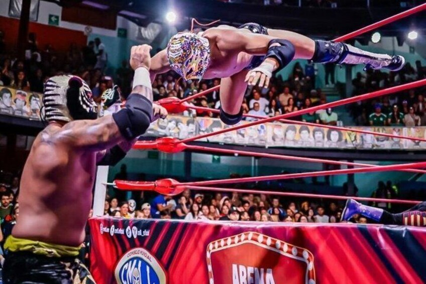 Lucha Libre Experience Transfer and Authentic Souvenir Included 1