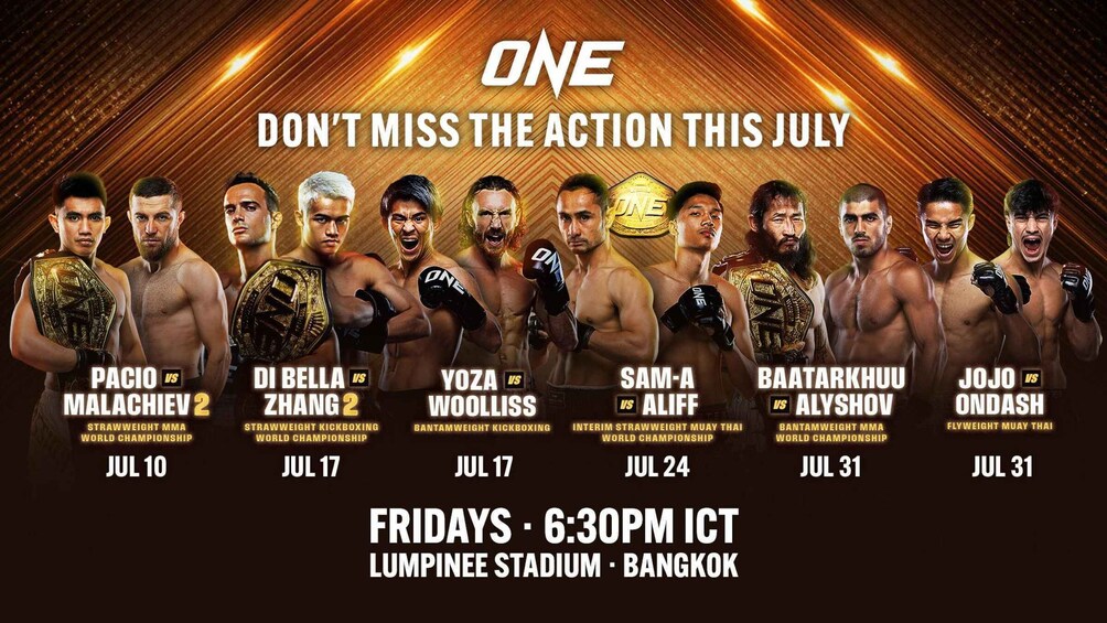 Bangkok: ONE Championship Friday Fight Night Ticket 1