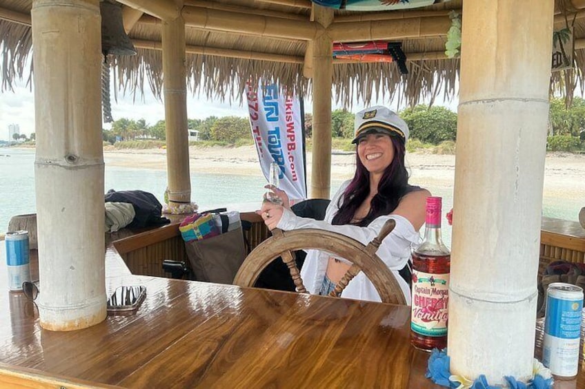 West Palm Beach - Private Half Day Cruise in Tiki Boat 3