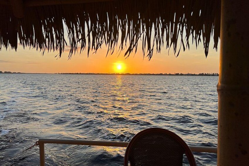 West Palm Beach Enjoy Sunset on a Tiki Cruise 1