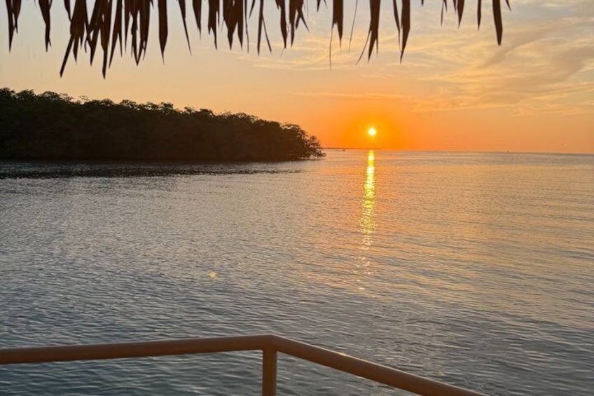West Palm Beach Enjoy Sunset on a Tiki Cruise 5