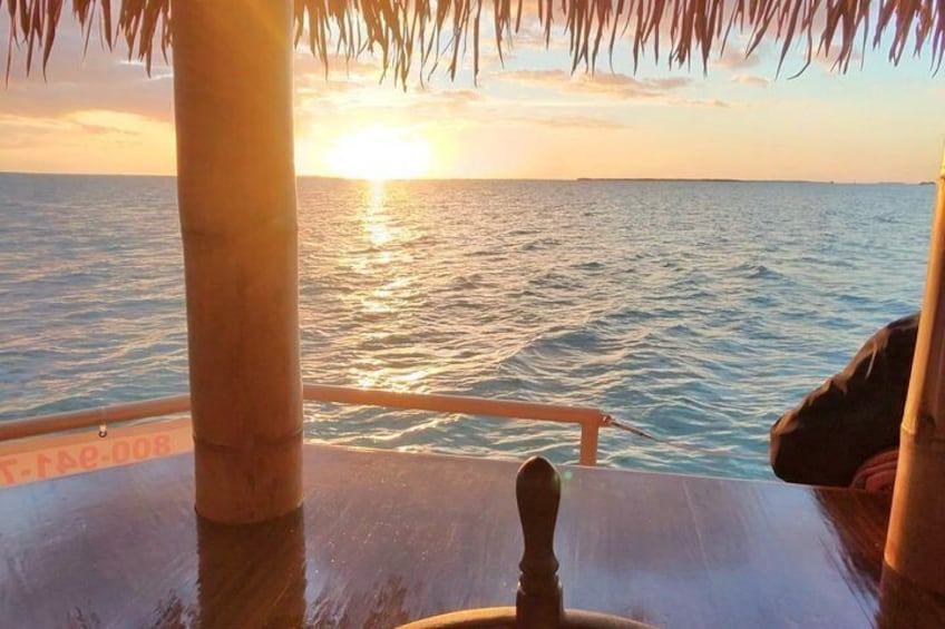 West Palm Beach Enjoy Sunset on a Tiki Cruise 3