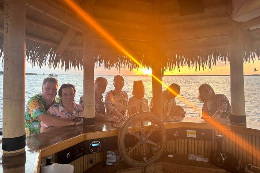 West Palm Beach Enjoy Sunset on a Tiki Cruise 5