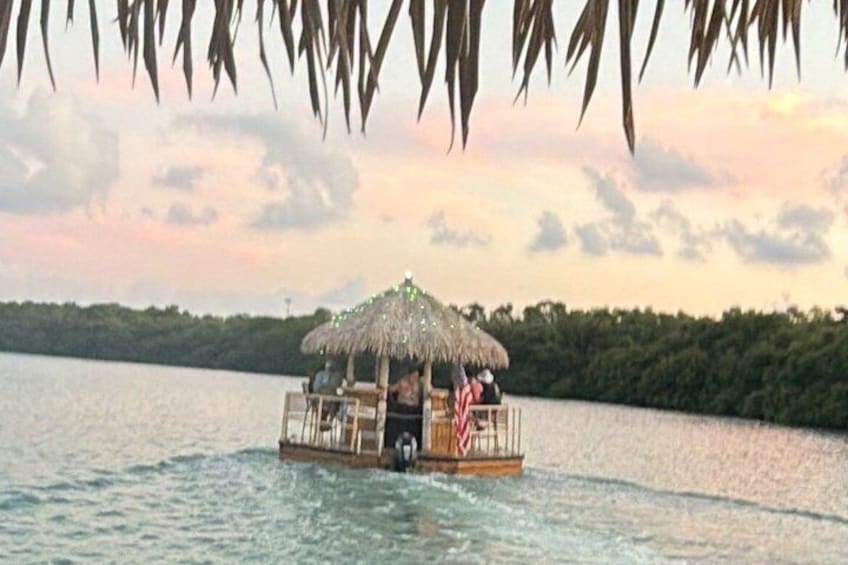 West Palm Beach Enjoy Sunset on a Tiki Cruise 1