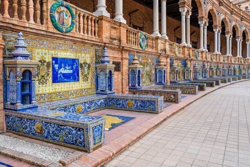 Seville Cathedral Tour with Plaza de España and Royal Alzacar 2