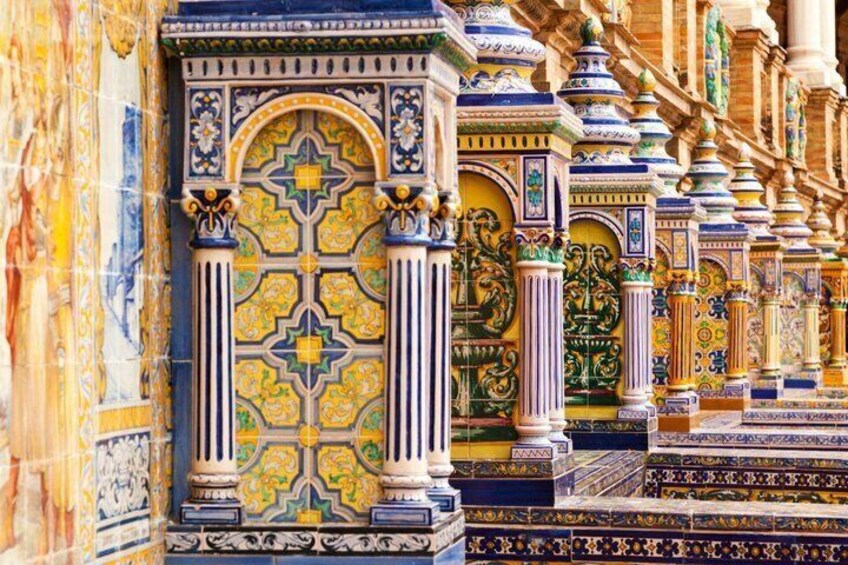 Seville Cathedral Tour with Plaza de España and Royal Alzacar 3