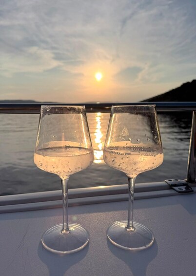 Picture 4 for Activity Krk: Private Sunset Cruise to Plavnik Island with Swimming 4