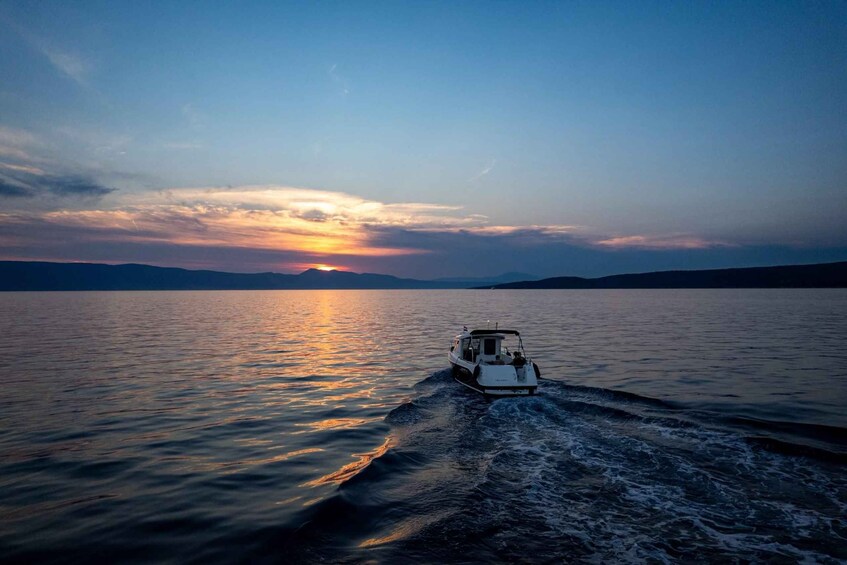 Picture 1 for Activity Krk: Private Sunset Cruise to Plavnik Island with Swimming 2