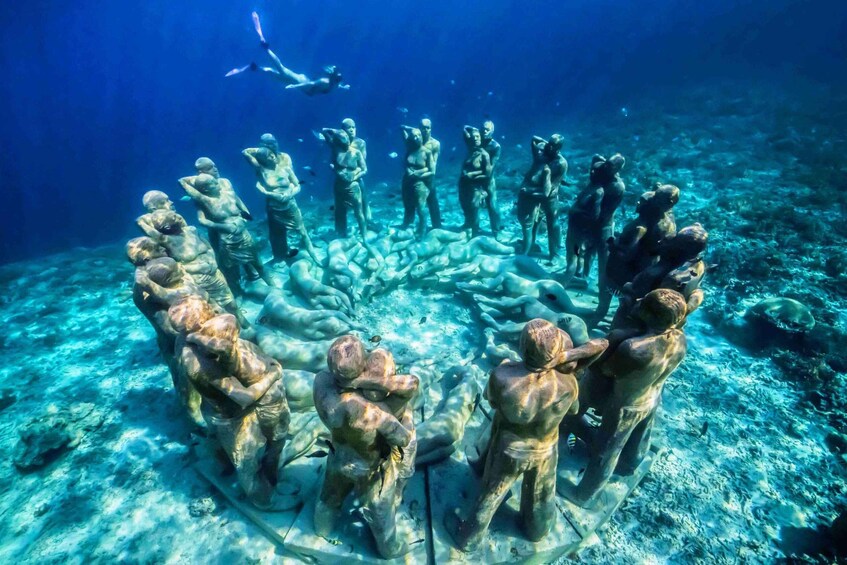 Picture 3 for Activity Gili Islands: Private Snorkeling Trip with Glass-Bottom Boat 2