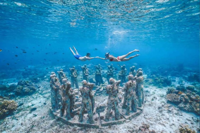 Gili Islands: Private Snorkeling Trip with Glass-Bottom Boat 1