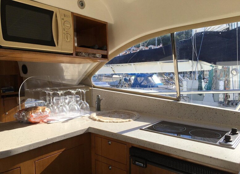 Picture 9 for Activity Sunset yacht tour with food and wine tasting. 3