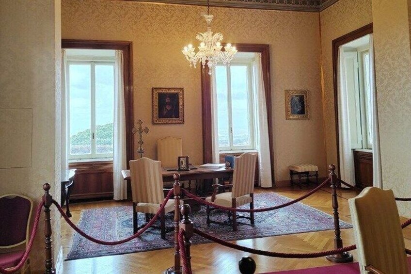 Access to the Apostolic Palace and Garden of Castel Gandolfo 2