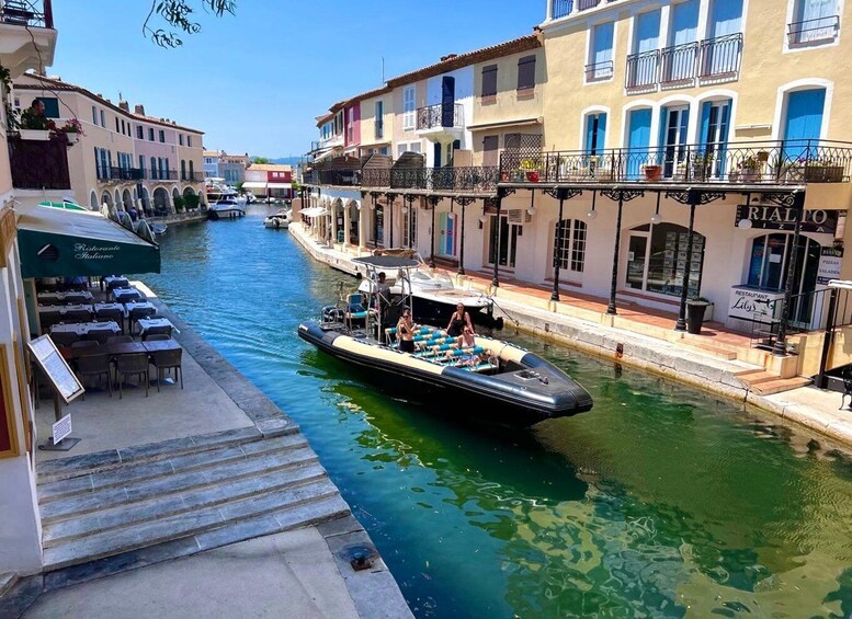 Picture 3 for Activity Fréjus: The Little Venice of Provence, Saint-Tropez, and Swimming on a RIB 4