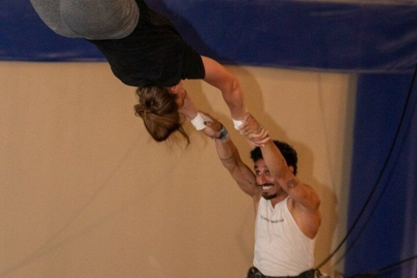 Flying Trapeze Experience in Historic Art Deco Cinema 1