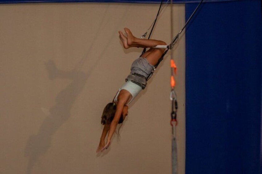 Flying Trapeze Experience in Historic Art Deco Cinema 2