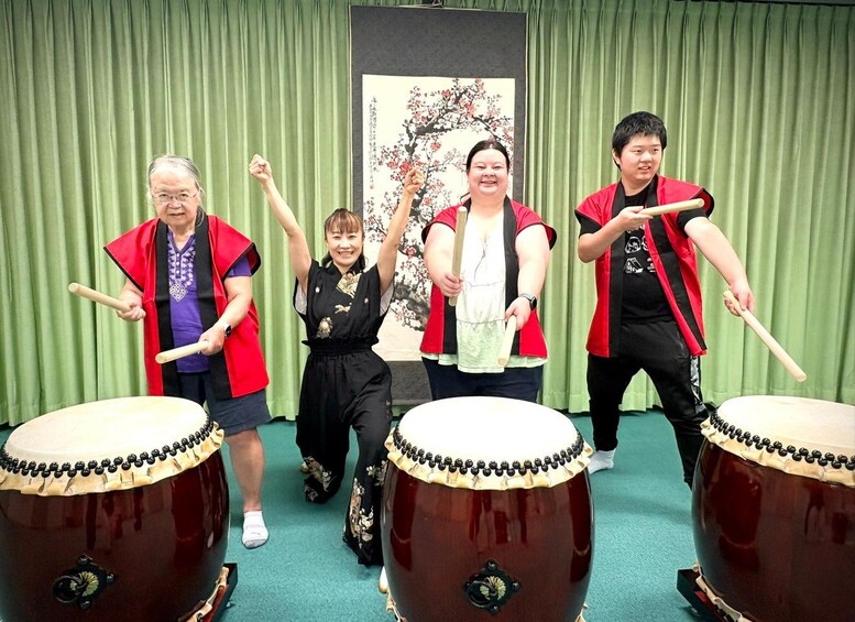 Picture 11 for Activity Tokyo：Taiko Drumming Experience at a Sacred Shinjuku Temple 3