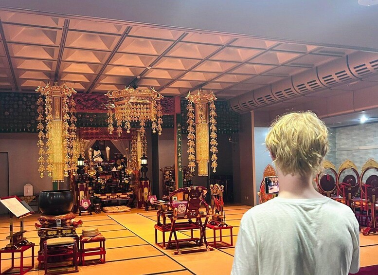 Picture 2 for Activity Tokyo Taiko Drumming Experience at a Sacred Shinjuku Temple 3