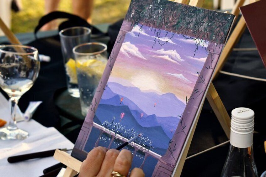 Wine Paint and Sunset Memories in Ohrid 3