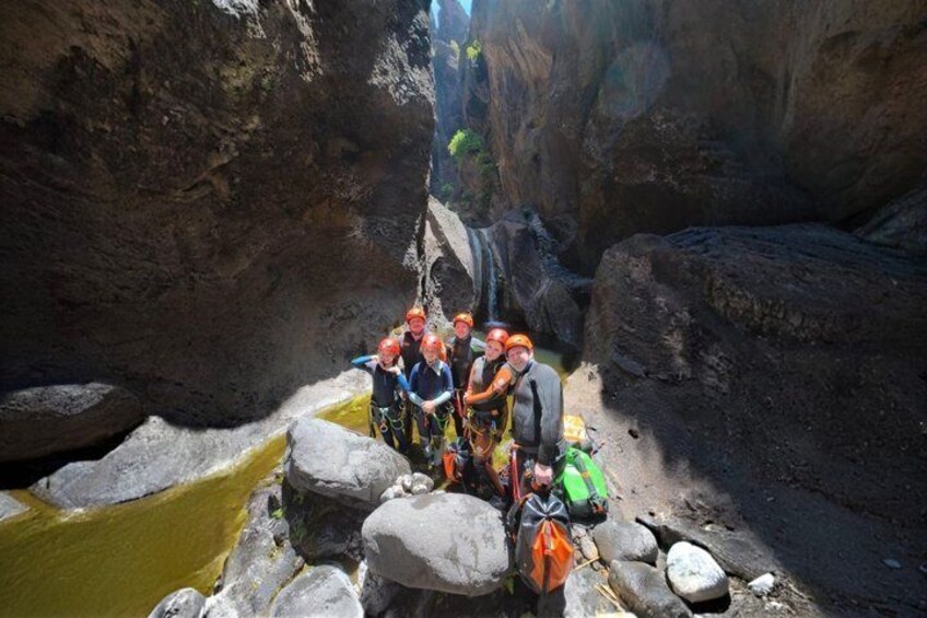 Canyoning in Tenerife Waterpark 2