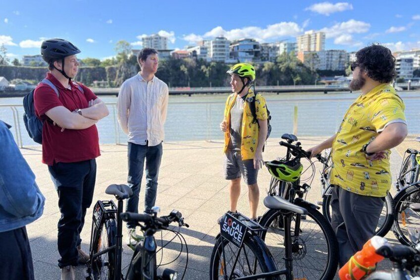 Brisbane Guided E-Bike Tour (Small Group, Bluetooth-Equipped) 3