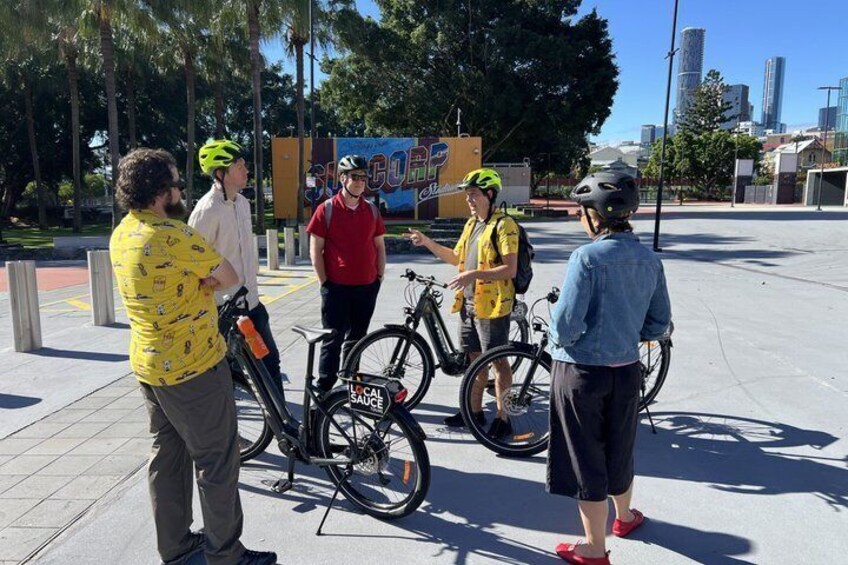 Brisbane Guided E-Bike Tour (Small Group, Bluetooth-Equipped) 2