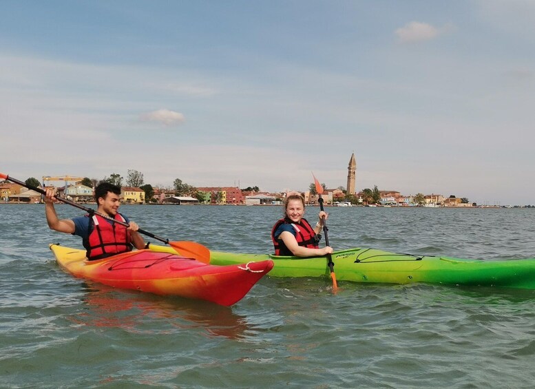 kayak tour venice, Explore the lagoon and secret islands by kayak 1