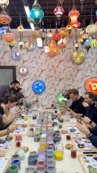 Picture 11 for Activity Antalya: Mosaic Candle Holder Workshop - Mediterranean Glow 5