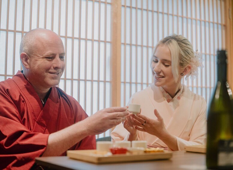 Kyoto: Seasonal Sake Tasting (near Kiyomizu Temple area) 1