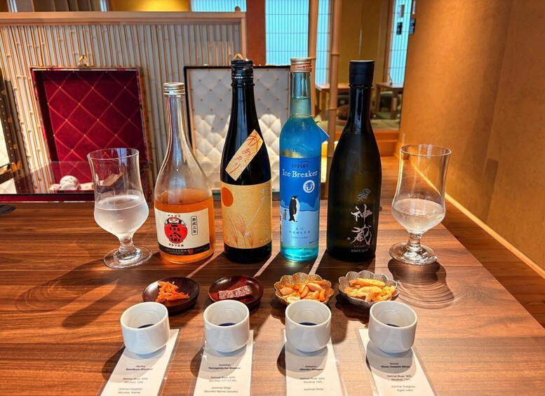 Kyoto: Seasonal Sake Tasting (near Kiyomizu Temple area) 1