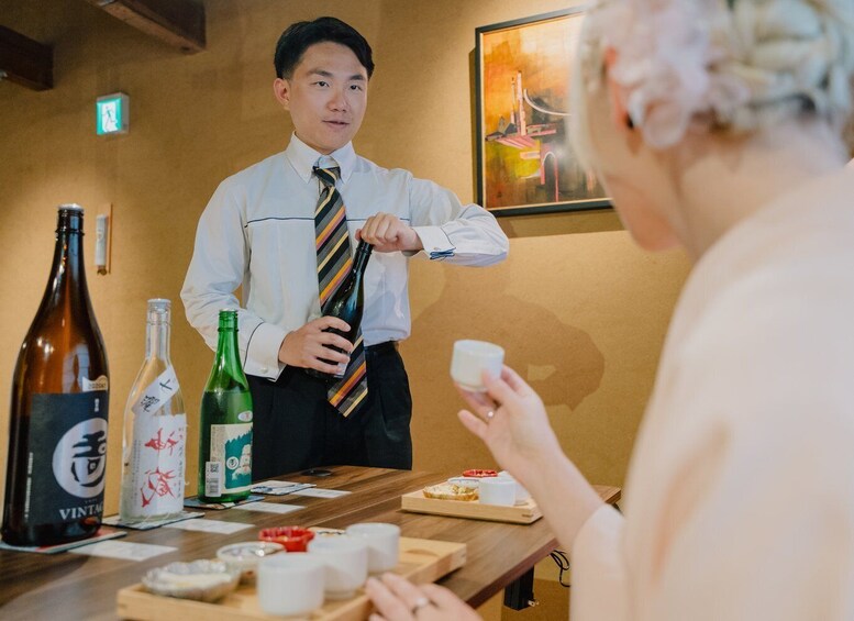 Picture 1 for Activity Kyoto: Seasonal Sake Tasting (near Kiyomizu Temple area) 5