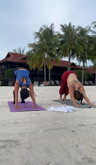 Langkawi: Enchanting Sunset Beach Yoga at Cenang Beach 1