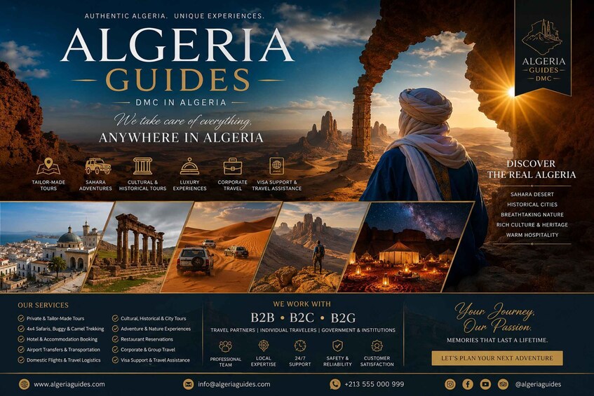 Picture 2 for Activity Custom Tours & Personalized Travel in Algeria 4