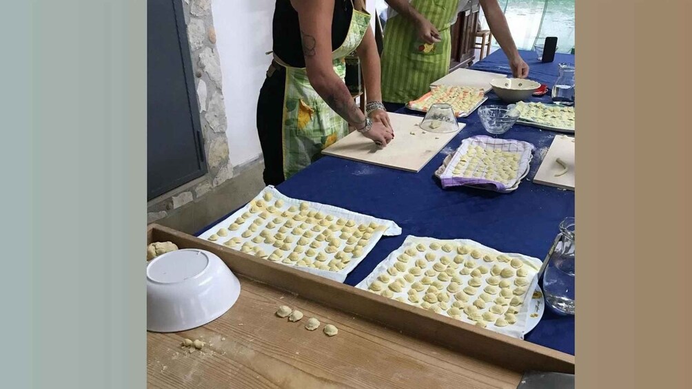 Picture 4 for Activity Vieste: Fresh Pasta Workshop on a Farm with Food Tasting 5