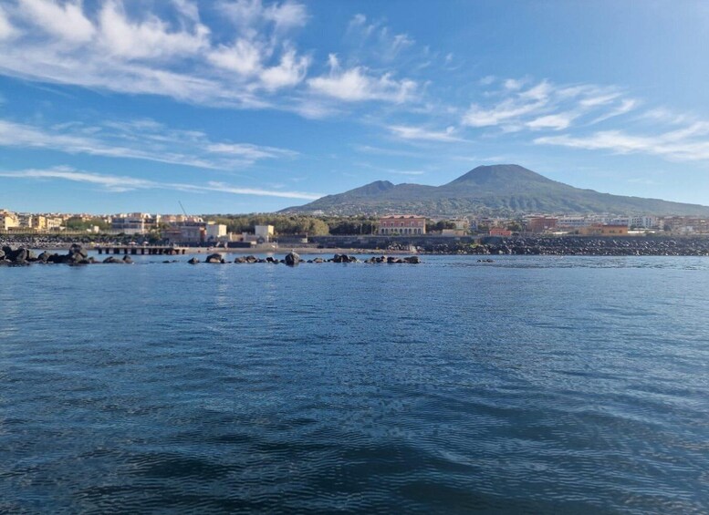 Picture 7 for Activity Gulf of Naples: Fishing Boat Tour with Swimming and Food Tasting 3