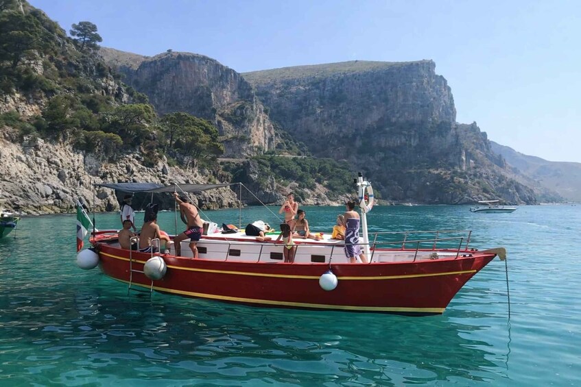 Picture 1 for Activity Gulf of Naples: Fishing Boat Tour with Swimming and Food Tasting 1