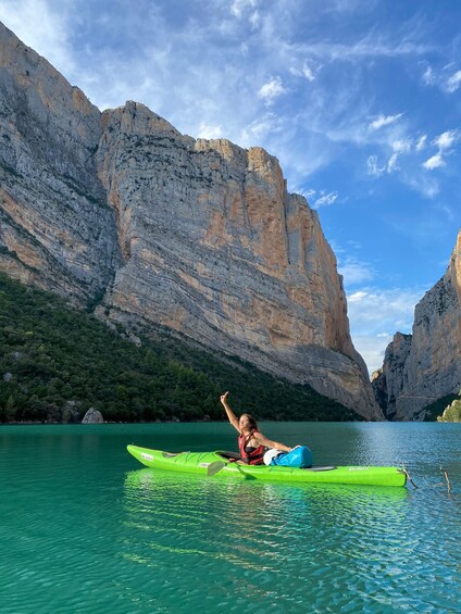 Picture 3 for Activity Barcelona: Trekking and Kayaking in Congost de Mont-rebei 3