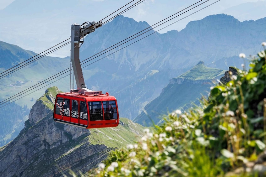 Sörenberg: One-way aerial tram ride from Sörenberg to the Rothorn 1