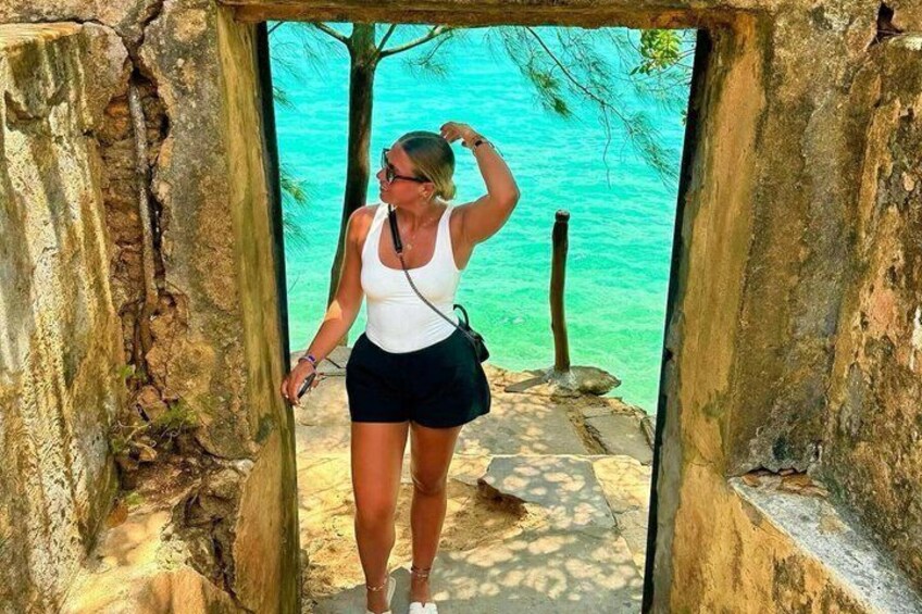 Zanzibar Stone Town, Spice farm and Prison island Lunch 5