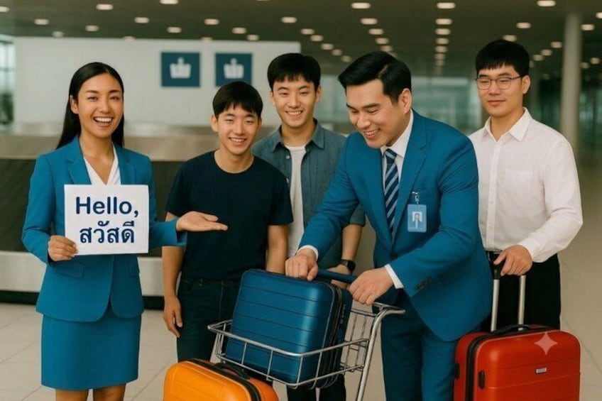 Suvarnabhumi Airport One Stop Fast Service Guide Assistance Tour 3
