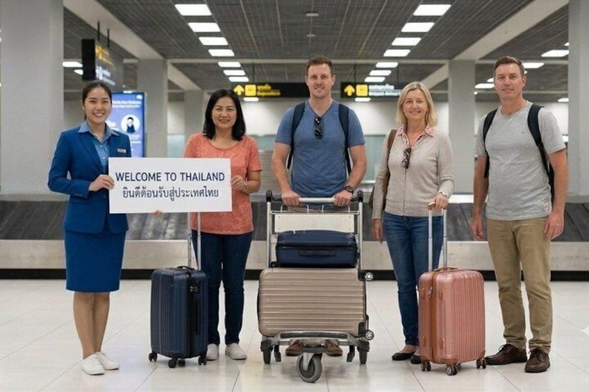 Suvarnabhumi Airport One Stop Fast Service Guide Assistance Tour 1