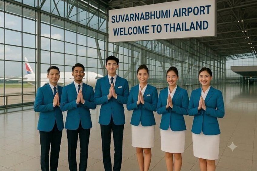 Suvarnabhumi Airport One Stop Fast Service Guide Assistance Tour 2